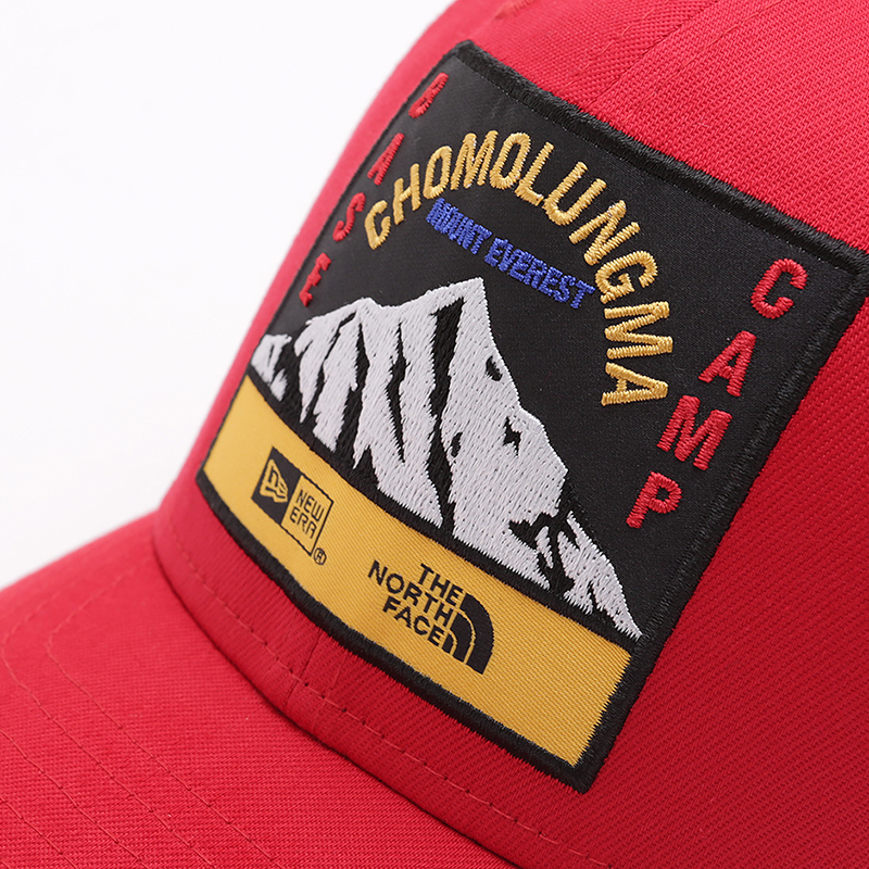  красная кепка Newera Chomolungma Base Camp Stretch Snap 12156289-red - цена, описание, фото 2